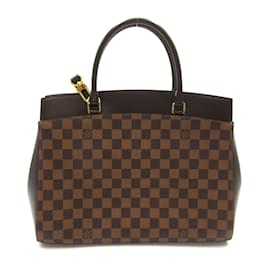 Louis Vuitton-Louis Vuitton Rivoli MM Brown Damier Handbag-Brown