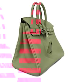 Hermès-Hermes Birkin 25 Handbag in Rose Azalee-Pink