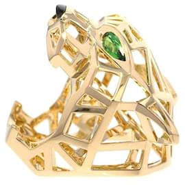 Cartier-Bague Cartier Panthère en Grenat Tsavorite et Onyx-Autre