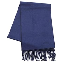 Hermès-Hermes Black Cashmere Stole-Black