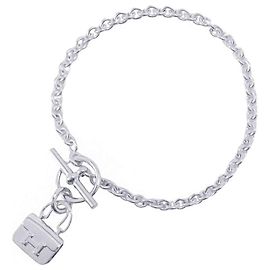 Hermès Pulsera charm de plata 925 Hermes Otro
