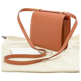 Hermès-Sac à épaule Hermes Constance 18 Verso-Rose