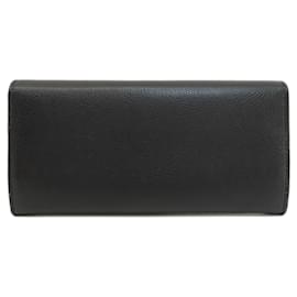 Fendi-Fendi F Continental Long Wallet-Black