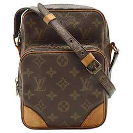 Louis Vuitton-Bolsa de Ombro Pochette Monogram Amazon Louis Vuitton-Monograma