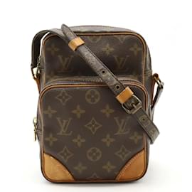 Louis Vuitton-Bolsa de Ombro Pochette Monogram Amazon Louis Vuitton-Monograma