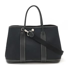 Hermès-Hermes Garden TPM Tote Bag-Black