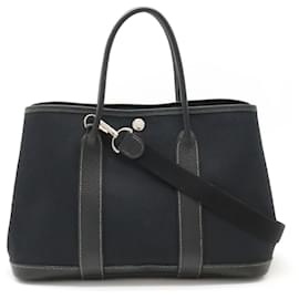 Hermès-Hermes Garden TPM Tote Bag-Black