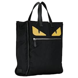 Fendi-Fendi Bag Bugs Monster Handbag Tote-Black