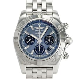 Breitling-Breitling Chronomat 44 Black Mother of Pearl Limited Edition Men's Watch-Other