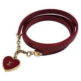 Louis Vuitton-Bracelet en charme rouge Louis Vuitton-Rouge