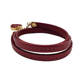 Louis Vuitton-Bracelet en charme rouge Louis Vuitton-Rouge