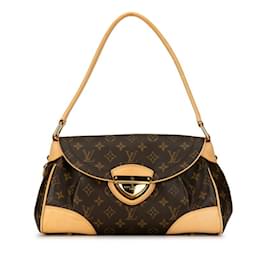 Louis Vuitton-Louis Vuitton Monogram Beverly MM Handtasche-Braun