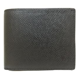 Louis Vuitton-Louis Vuitton M62045 Portefeuille Amerigo NM Bi-fold Wallet-Black