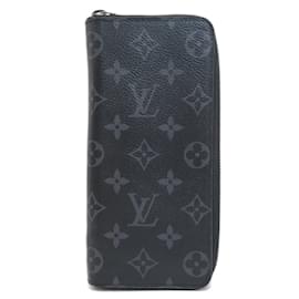 Louis Vuitton-Louis Vuitton Monogram Eclipse Coin Purse-Black