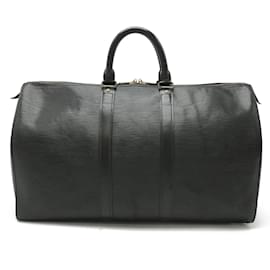 Louis Vuitton-Louis Vuitton Epi Keepall 45 Boston Bag-Black