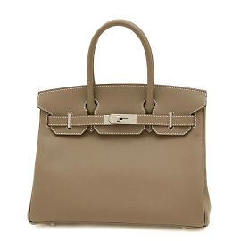 Hermès Bolsa Hermes Birkin 30 em cinza Etoupe Marrom Taupe