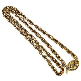 Colar longo feminino Chanel com pingente Outro