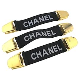 Chanel-Chanel Clip Armband-Black,Golden