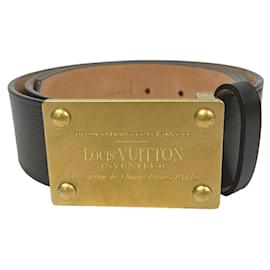 Louis Vuitton-Louis Vuitton Utah Santur Aventur Belt-Brown