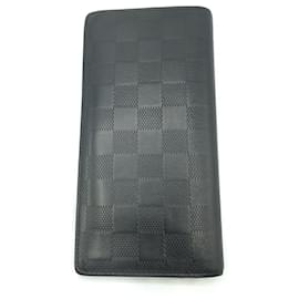 Louis Vuitton-Louis Vuitton Damier Infini Portefeuille Brazza-Other,Damier ebene