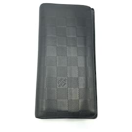 Louis Vuitton-Louis Vuitton Damier Infini Portefeuille Brazza-Other,Damier ebene