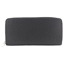 Louis Vuitton-Louis Vuitton Taiga Long Wallet-Black