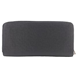 Louis Vuitton-Louis Vuitton Taiga Long Wallet-Black