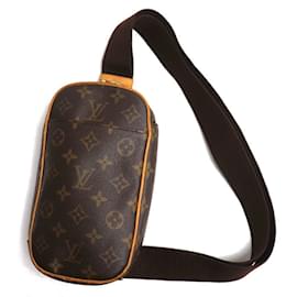 Louis Vuitton-Louis Vuitton Pochette Ganju Body Bag-Brown