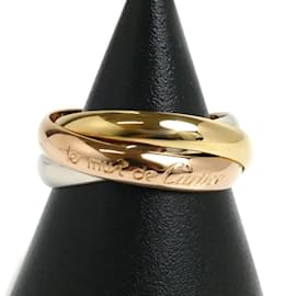 Cartier-Bague Trinity Cartier en or 18K-Doré