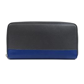 Christian Dior-Dior Homme Long Wallet-Brown,Blue