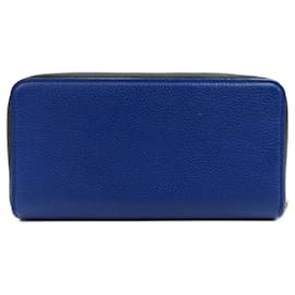 Christian Dior-Dior Homme Long Wallet-Brown,Blue