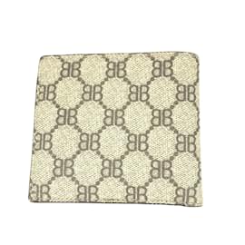 Gucci-Gucci Bi-Fold Wallet-Beige