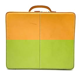 Hermès-Hermes Beige Leather Handbag-Beige