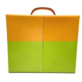 Hermès-Hermes Beige Leather Handbag-Beige