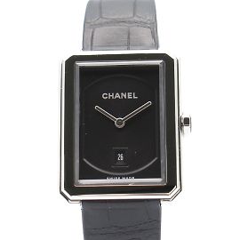 Relógio de pulso Chanel Boy Friend H4884 Preto