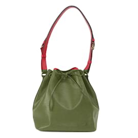 Louis Vuitton-Louis Vuitton M44107 Petit Noe Shoulder Bag-Red