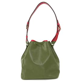 Louis Vuitton-Louis Vuitton M44107 Petit Noe Shoulder Bag-Red