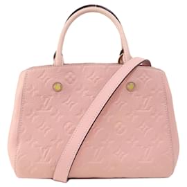 Louis Vuitton-Louis Vuitton M44123 Montaigne BB Handbag-Pink