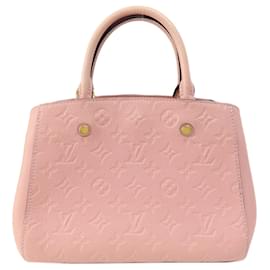 Louis Vuitton-Louis Vuitton M44123 Montaigne BB Handbag-Pink