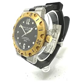 Bulgari-Bvlgari SD38SG Automatic Wristwatch-Black