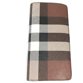 Burberry-Burberry Long Bi-Fold Wallet-Brown