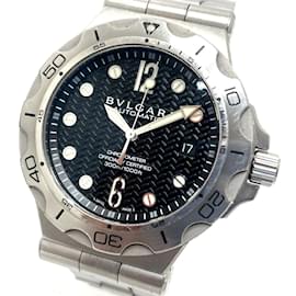 Bulgari-Bvlgari DP42SSD Chronometer Automatic Wristwatch-Black