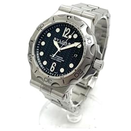 Bulgari-Bvlgari DP42SSD Chronometer Automatic Wristwatch-Black