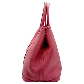 Hermès-Bolsa de mão de couro rosa Hermes-Rosa