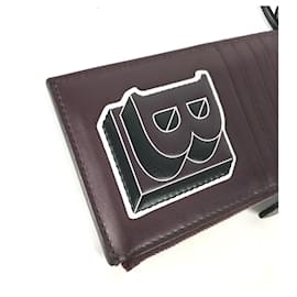 Burberry-Burberry Purple Leather Coin Purse-Purple