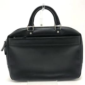 Burberry-Burberry Black Leather Briefcase-Black