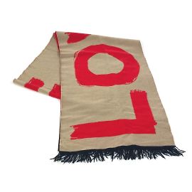 Burberry Wool Stole Scarf Brown