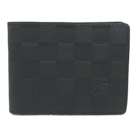 Louis Vuitton-Louis Vuitton Portefeuille Multiple Bi-Fold Wallet-Black