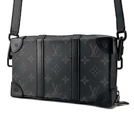 Louis Vuitton-Louis Vuitton Monogram Eclipse Shoulder Bag-Black