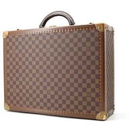 Louis Vuitton-Louis Vuitton Trunk Damier Ebene Cotteville 45-Red